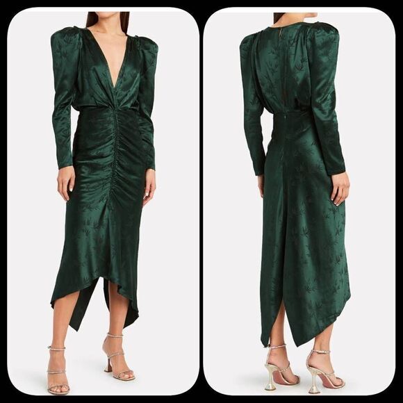 Ronny Kobo Collection Dresses & Skirts - Ronny Kobo Astrid Ruched Jacquard Dress